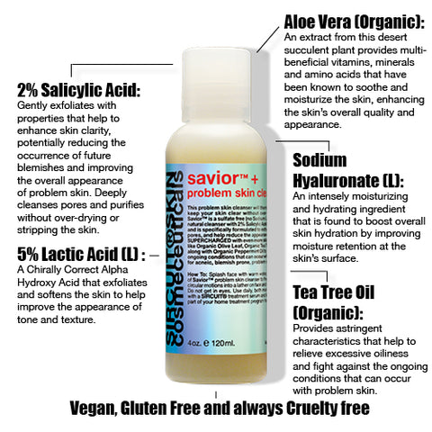 SAVIOR+ | problem skin cleanser